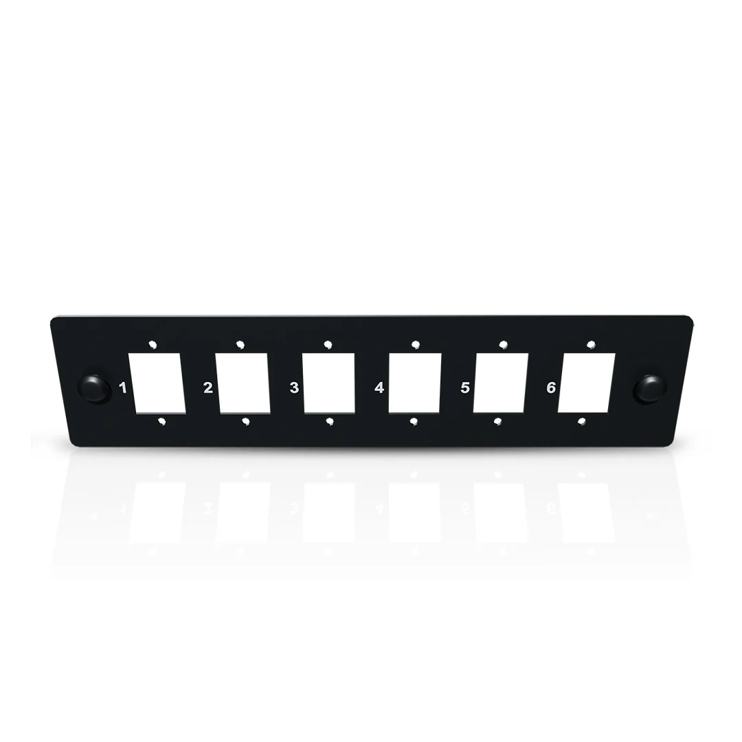 1 x 6 LC Duplex Adapter Panel - Image 5