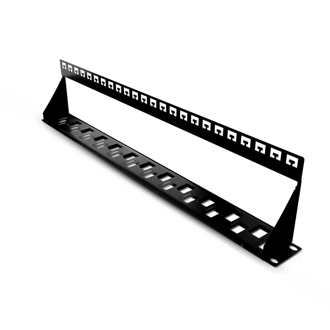 24 Ports UTP Unloaded Staggered Patch Panel - Image 4