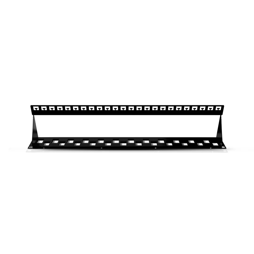 24 Ports UTP Unloaded Staggered Patch Panel - Image 7