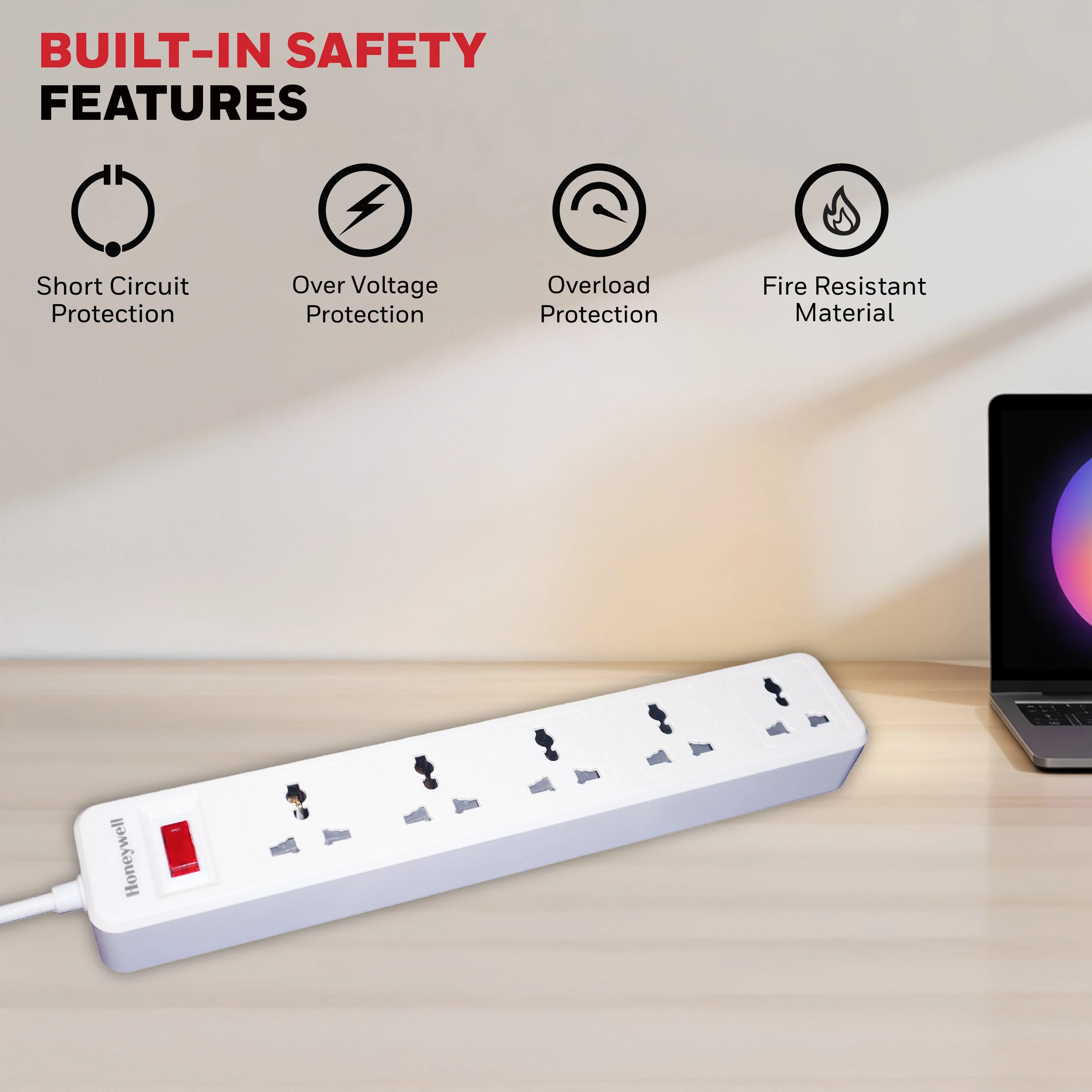 5 OUTLET EXTENSION BOARD - Image 5