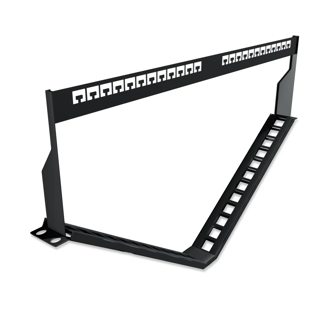 Angular Patch Panel, UTP UNLOADED, 24 ports - Image 3