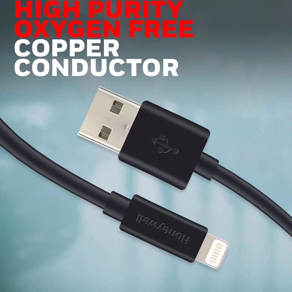 Apple Lightning Sync & Charge Cable 1.2Mtr (Non-Braided) - Black - Image 4