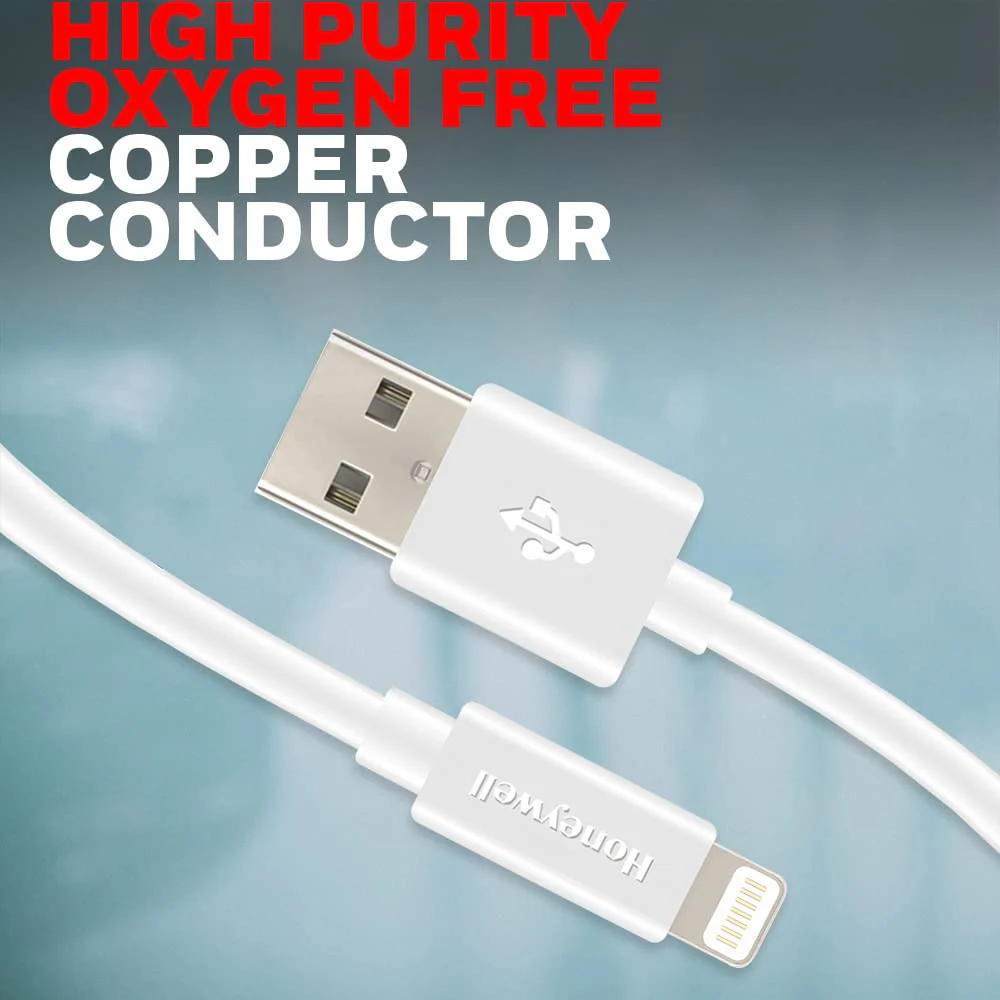 Apple Lightning Sync & Charge Cable 1.2Mtr (Non-Braided) - White - Image 4