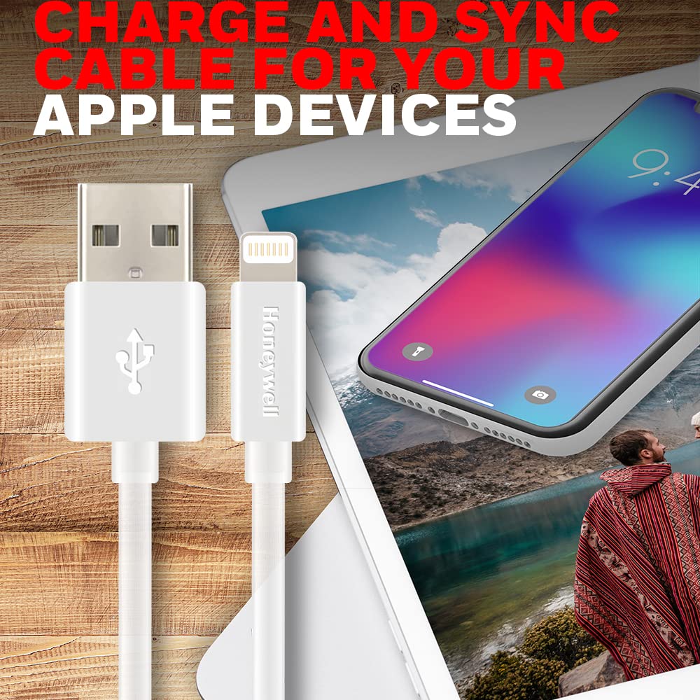 Apple Lightning Sync & Charge Cable 1.2Mtr (Non-Braided) - White - Image 5
