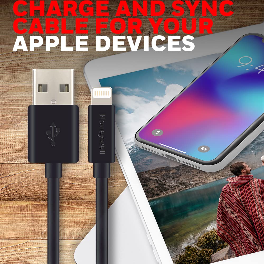 Apple Lightning Sync & Charge Cable 1.8Mtr - Black - Image 5