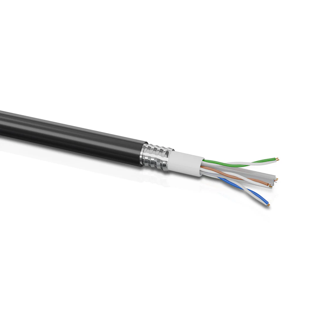 Cat 6 Armored 4P Solid Cable True 23 AWG 305 Mtrs - Image 3