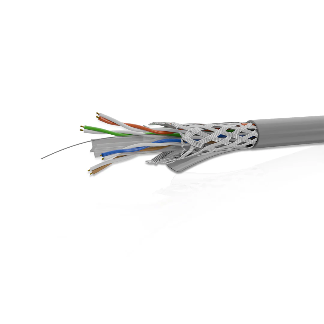 Cat 6 SFTP 4P Solid Cable True 23 AWG FRPVC CM Grey 305 Mtrs - Image 5