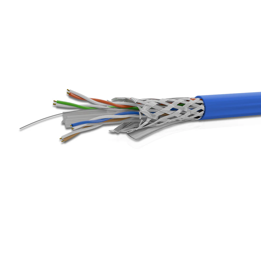 Cat 6 SFTP 4P Solid Cable True 23 AWG LSZH CM Blue 305 Mtrs - Image 5