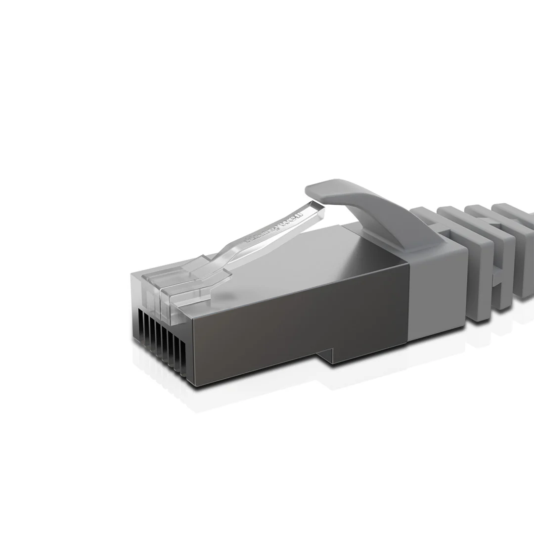 Cat 6 STP Patch Cord LSZH Jacket 2 Meter Grey - Image 3