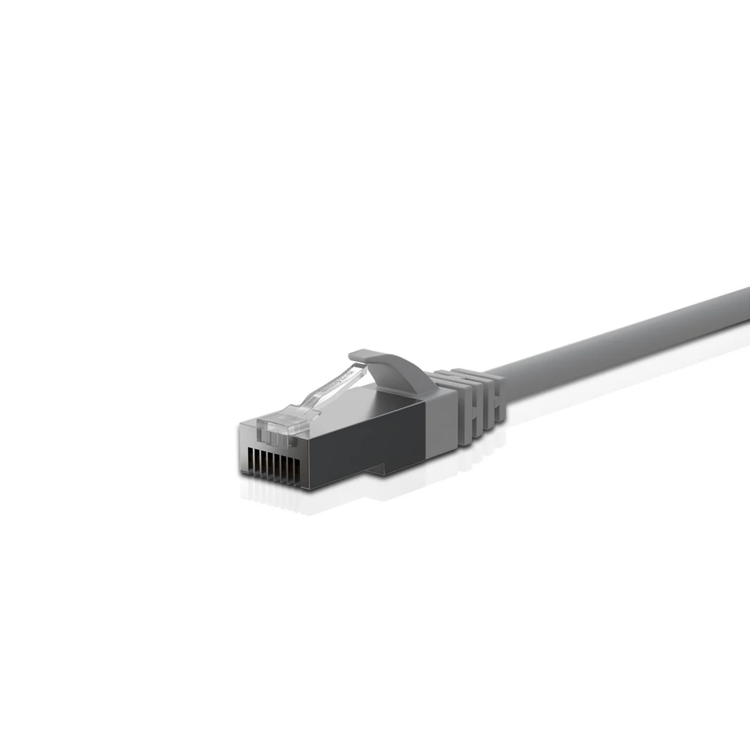 Cat 6 STP Patch Cord LSZH Jacket 2 Meter Grey - Image 4