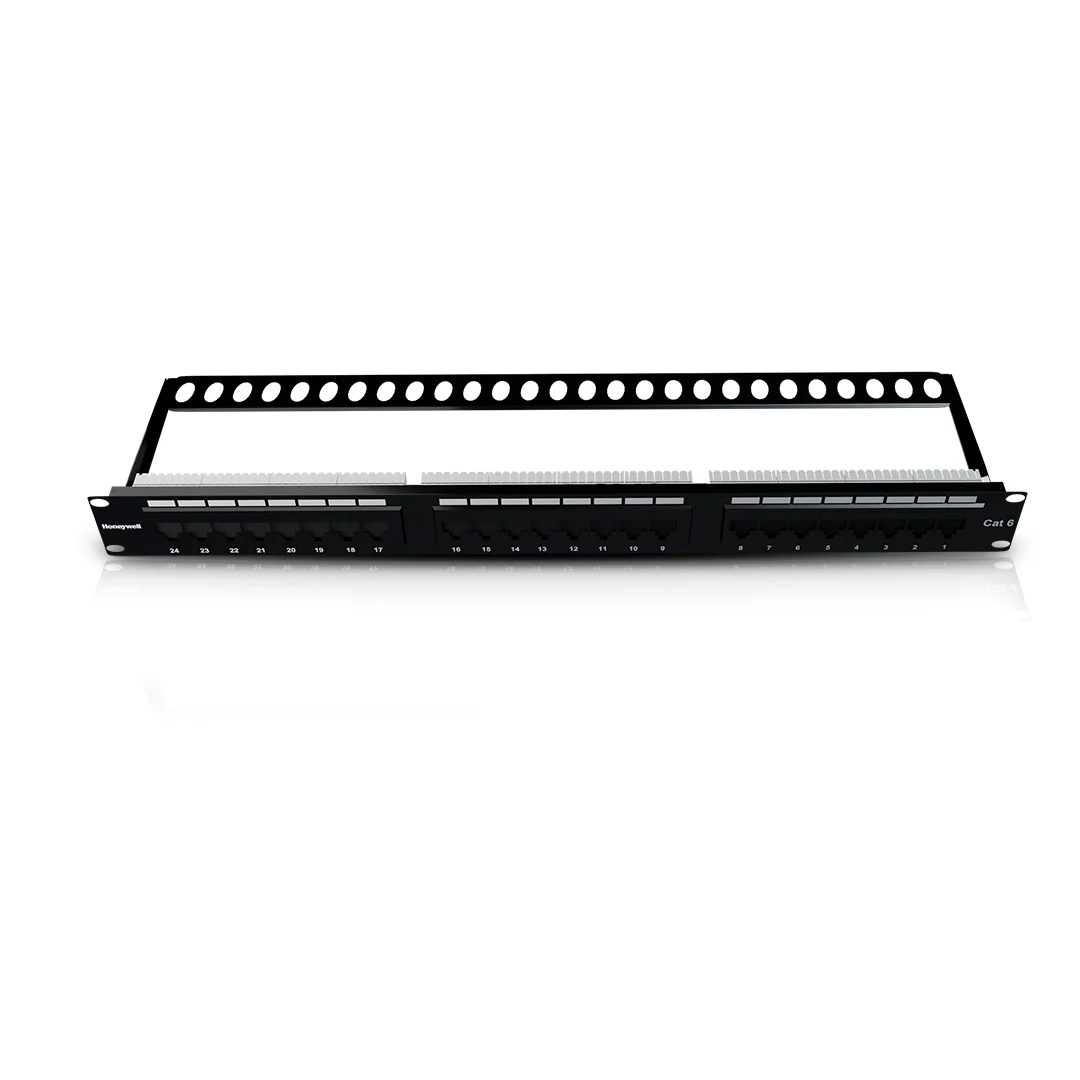 Cat 6 UTP 24 ports Loaded Patch Panel - Image 4