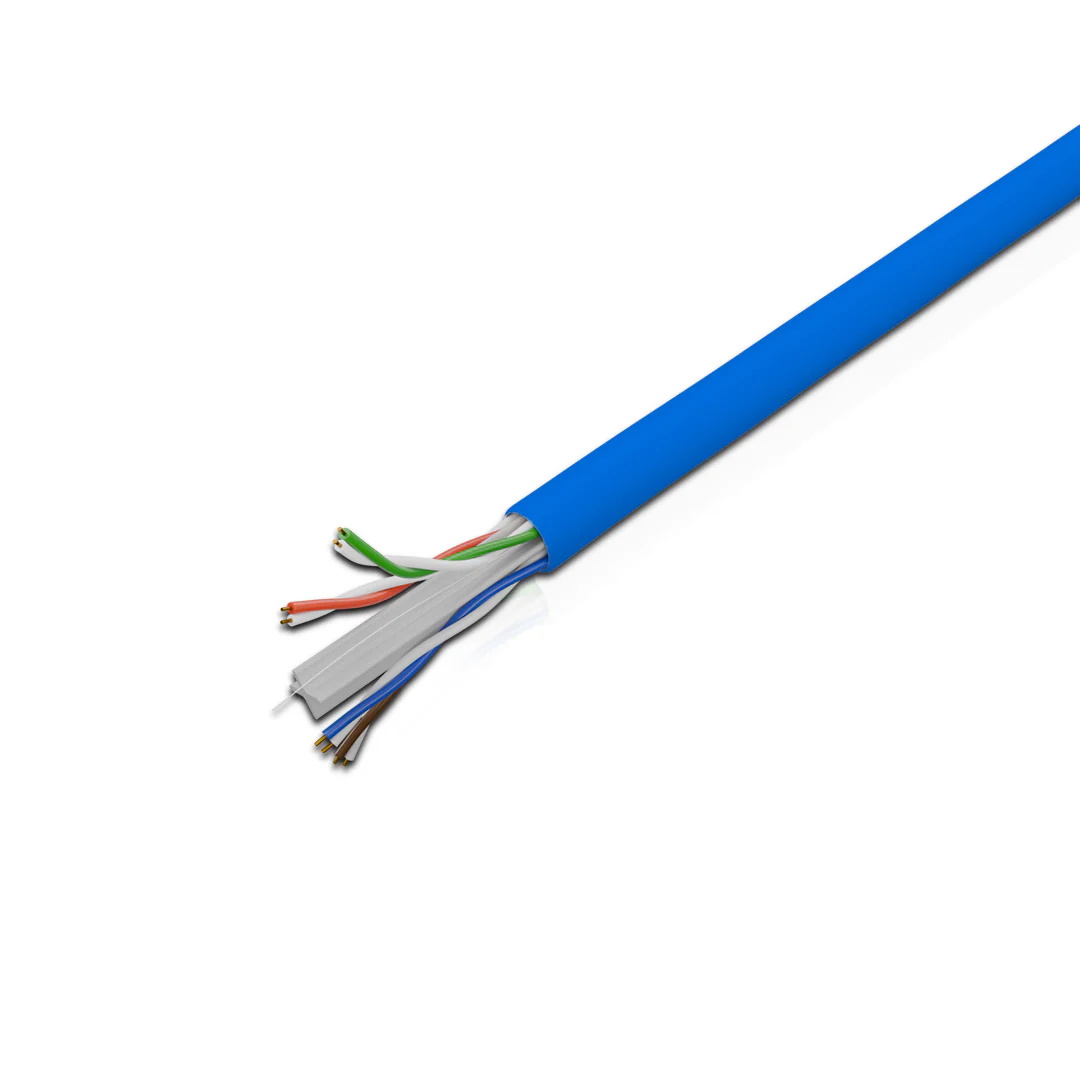Cat 6 UTP 4P Solid Cable 23AWG LSZH CM Blue 305 Mtrs - Image 3