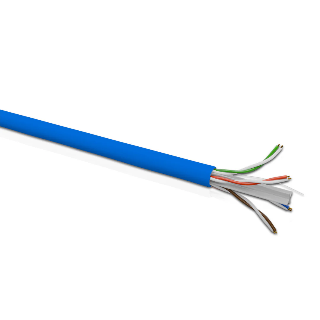 Cat 6 UTP 4P Solid Cable 23AWG LSZH CM Blue 305 Mtrs - Image 5