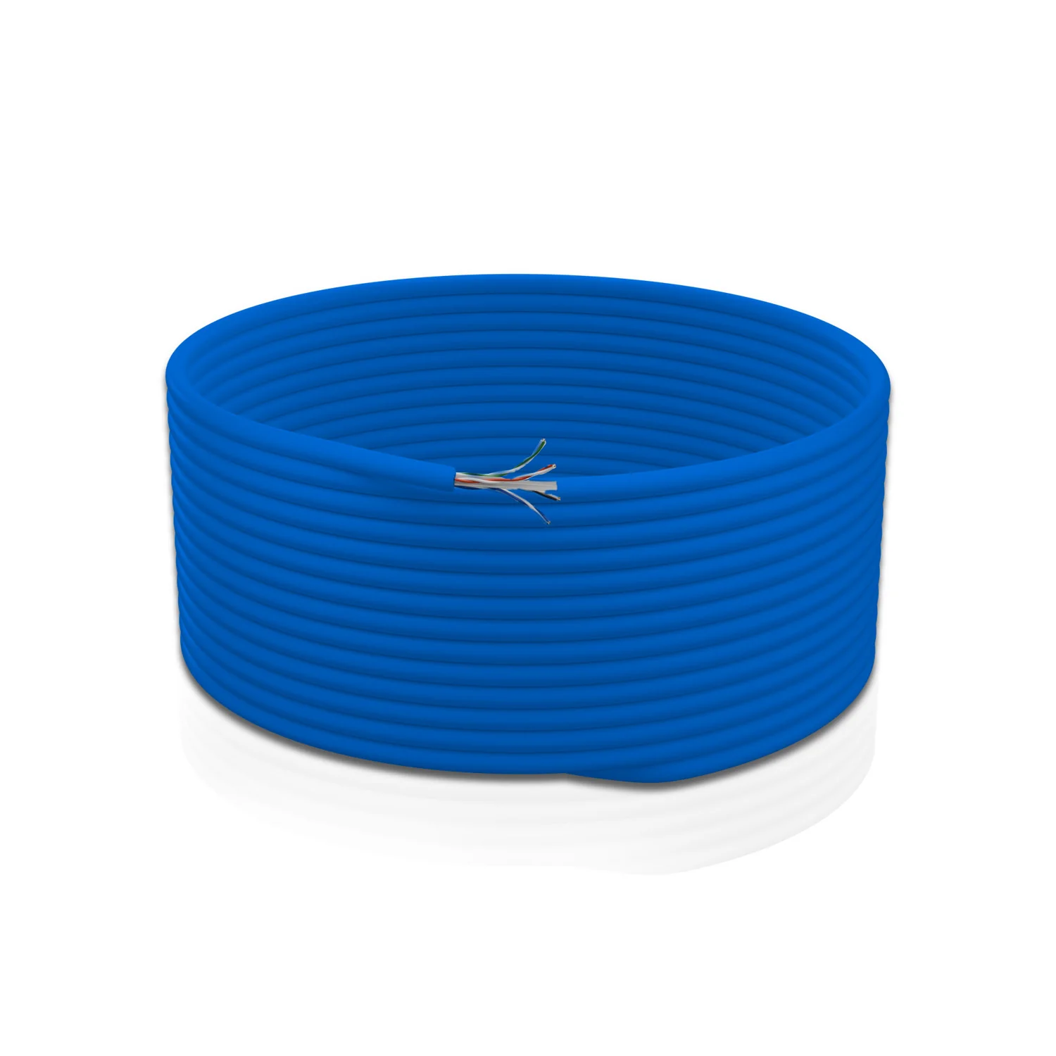 Cat 6 UTP 4P Solid Cable True 23 AWG LSZH CM Blue 305 Mtrs - Image 4