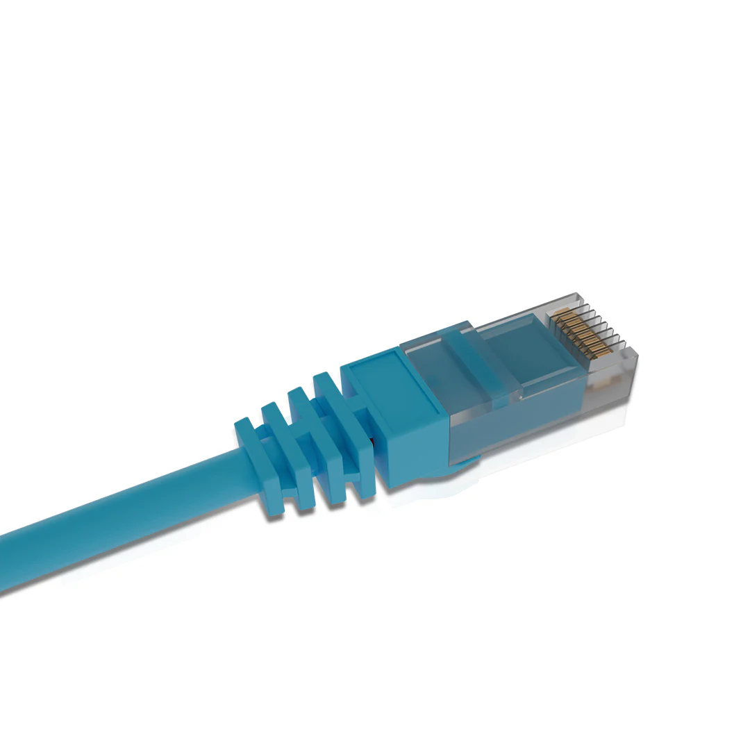 Cat 6 UTP Patch Cord LSZH  0.5 Meter Blue - Image 3