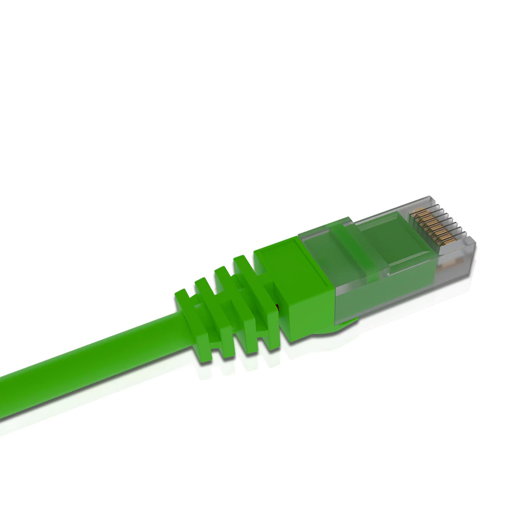 Cat 6 UTP Patch Cord LSZH Jacket 2 Meter Green - Image 3