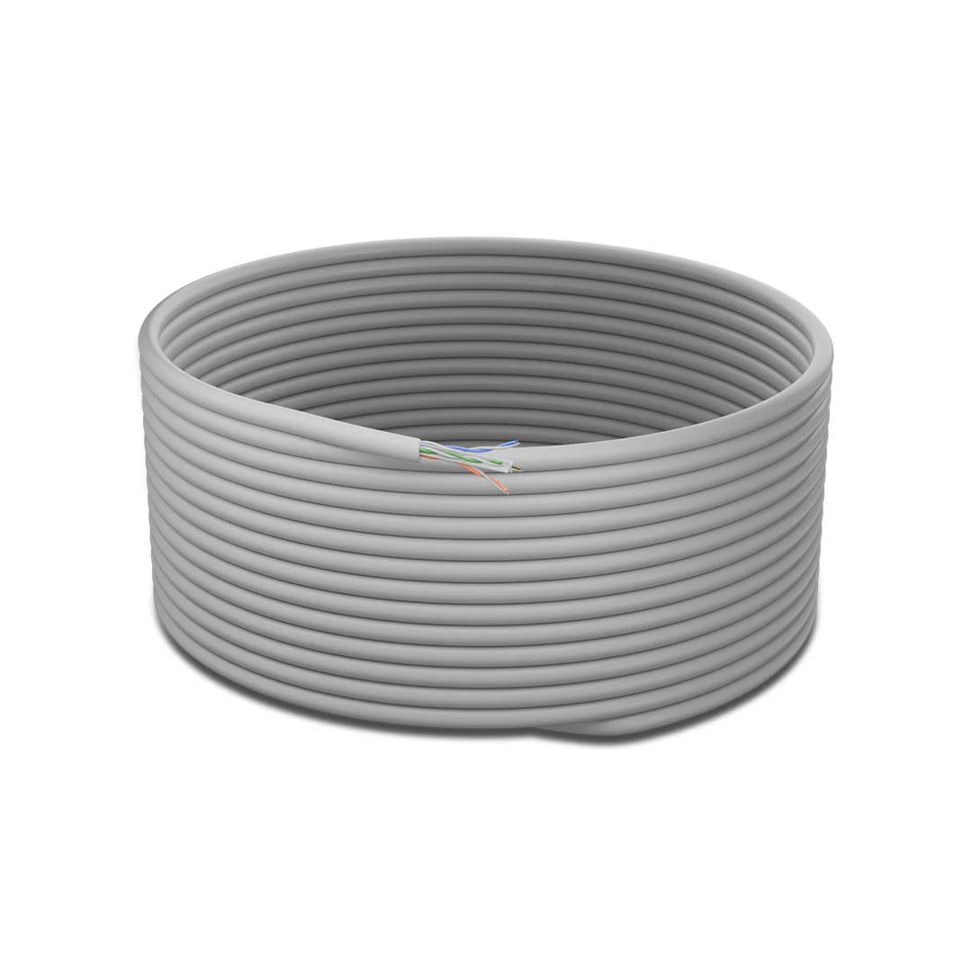 Cat 6A FTP 4 Pair Solid Cable True 23 AWG FRPVC Grey 305 Mtrs - Image 4