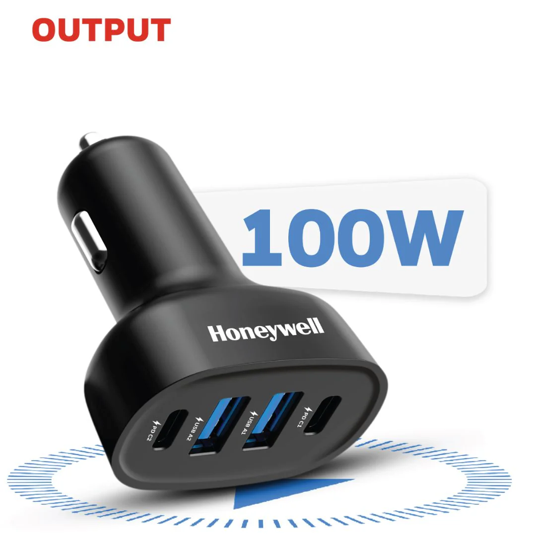 Honeywell Micro CLA 100W PD Smart Car Charger - Image 4