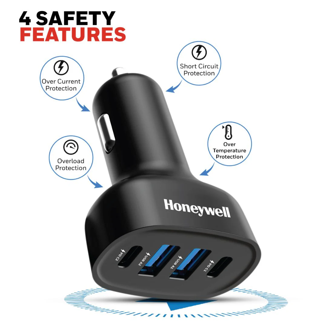 Honeywell Micro CLA 100W PD Smart Car Charger - Image 6