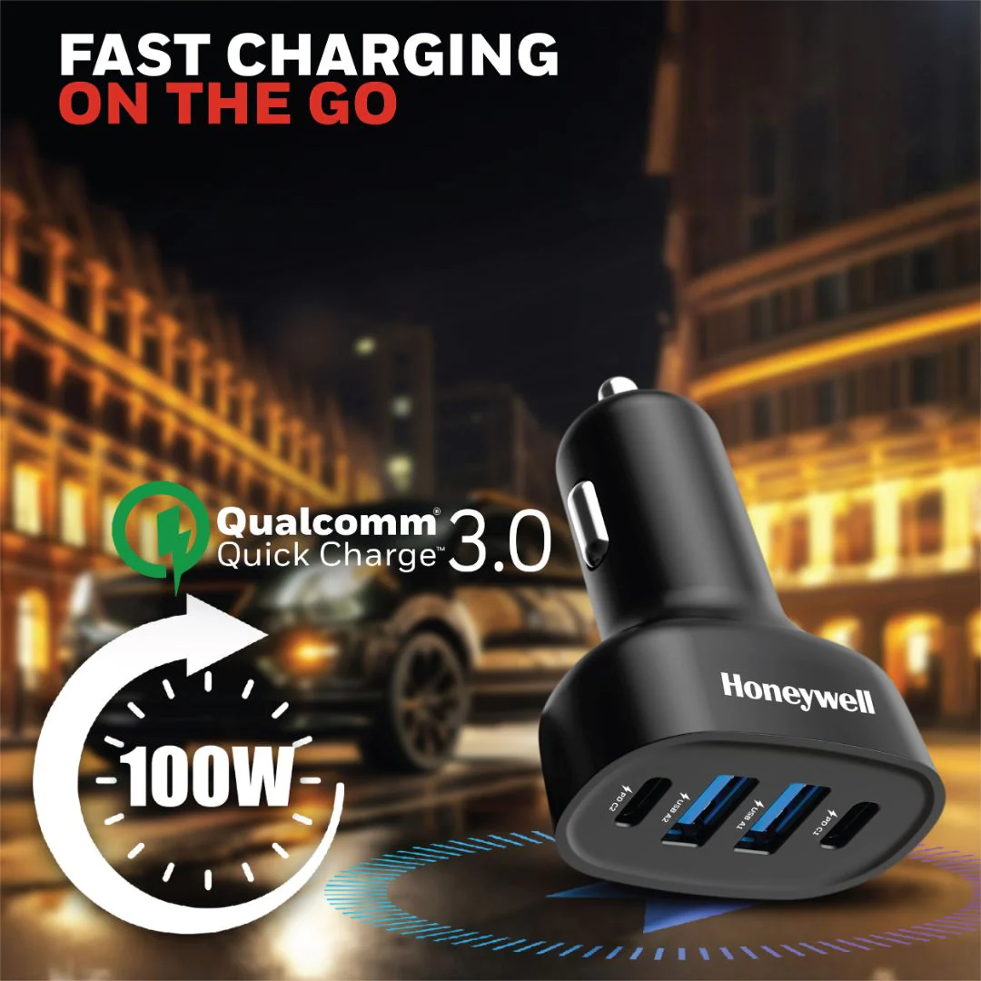 Honeywell Micro CLA 100W PD Smart Car Charger - Image 8
