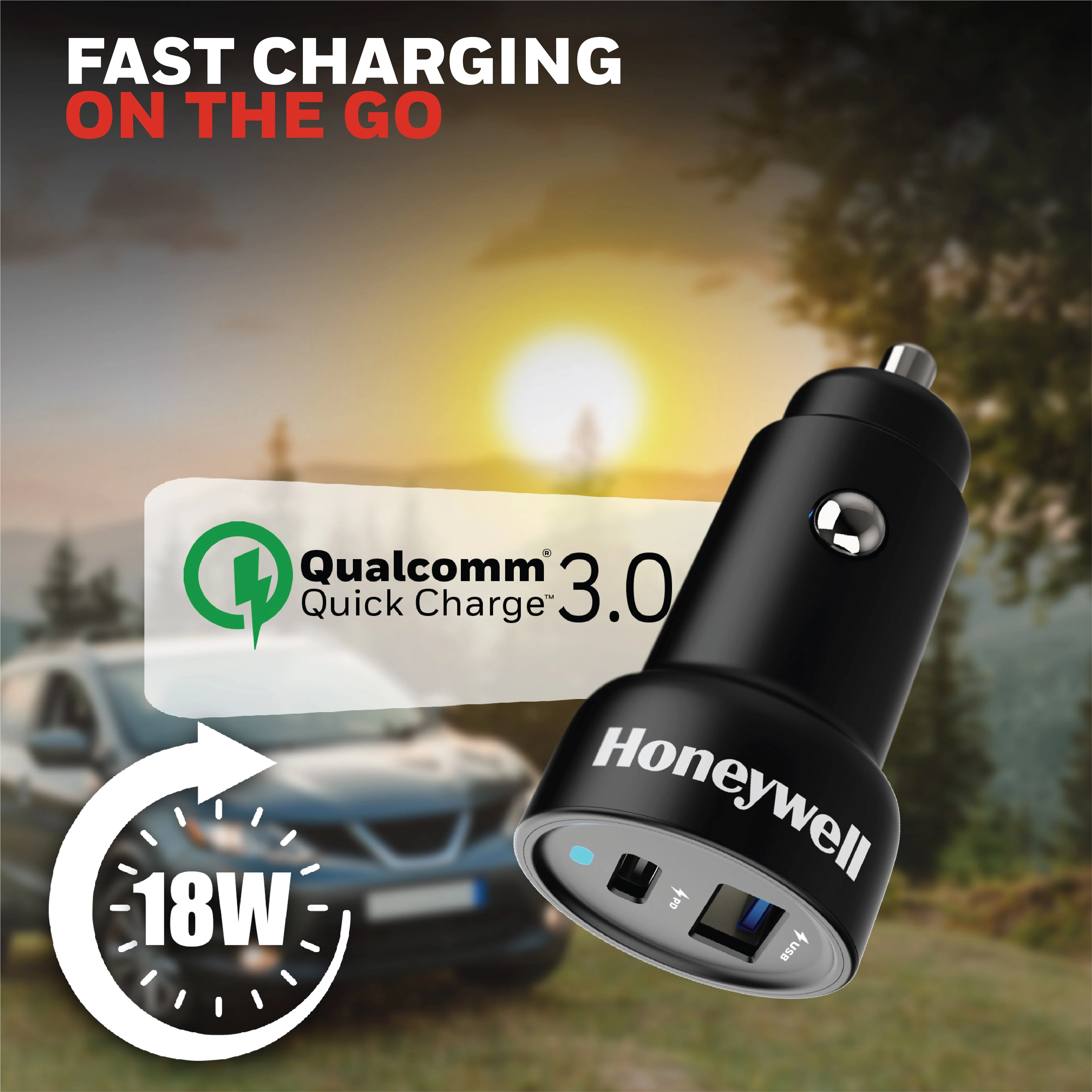 Micro CLA 18W PD Smart Car Charger - Image 8