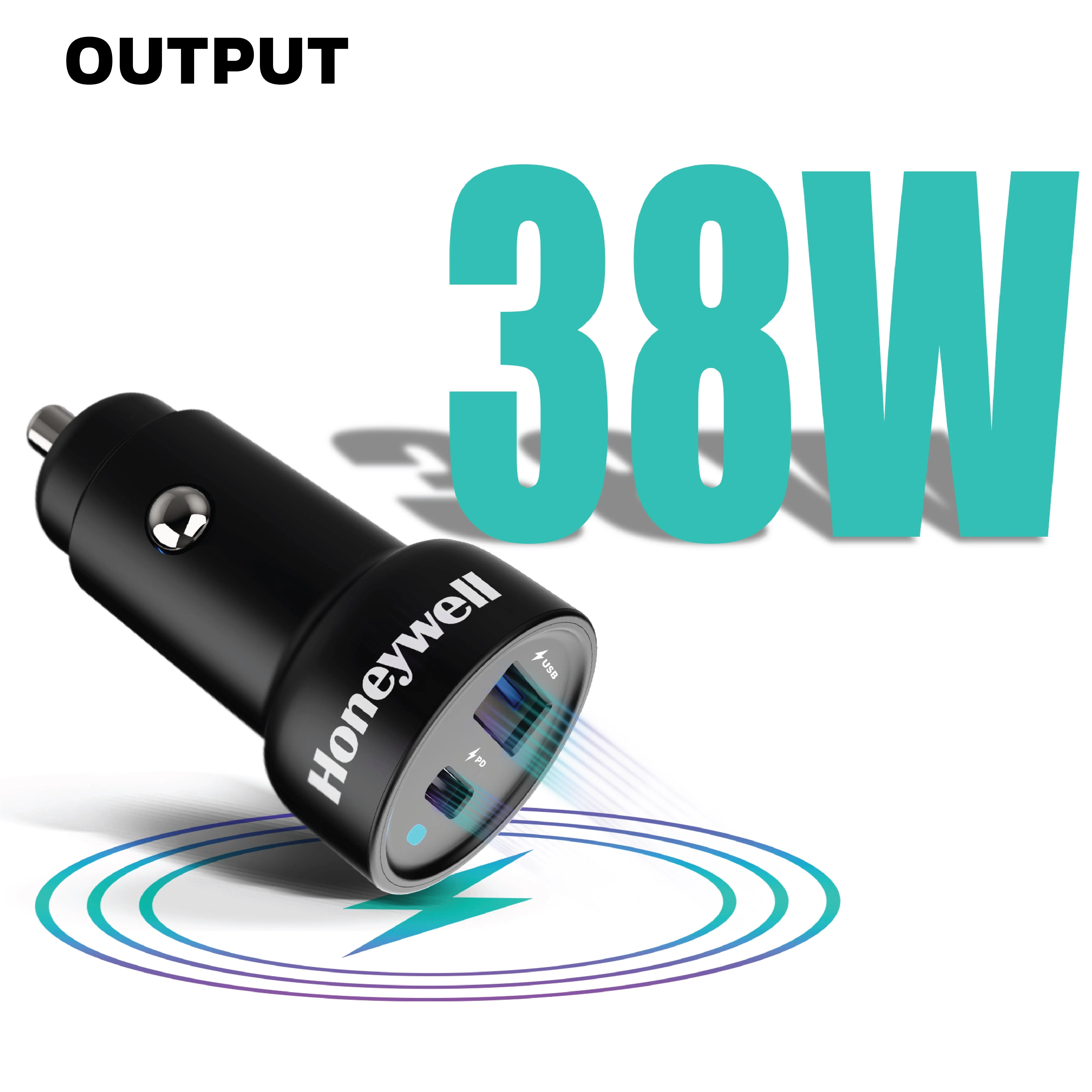 Micro CLA 38W PD Smart Car Charger - Image 2