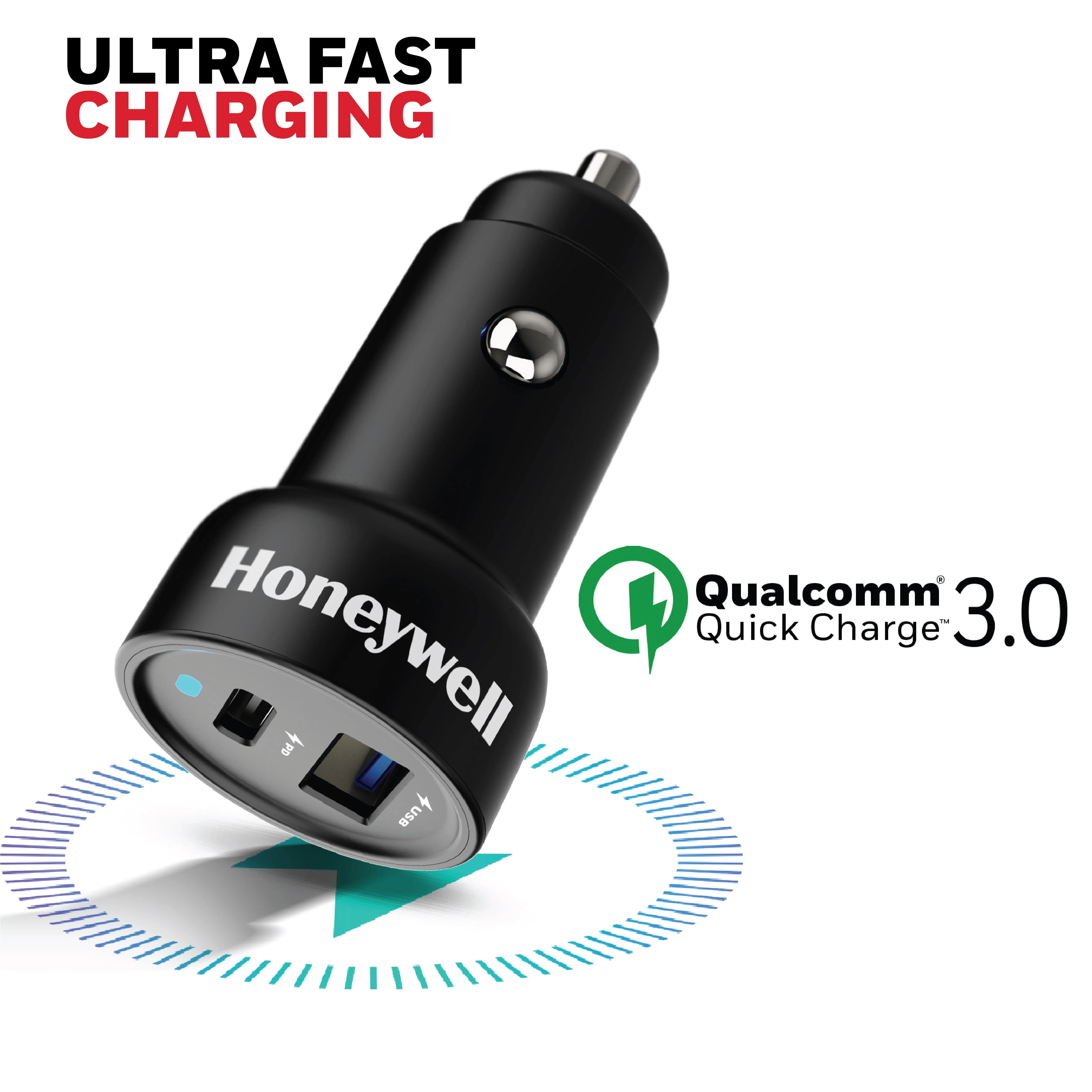 Micro CLA 65W PD Smart Car Charger - Image 3
