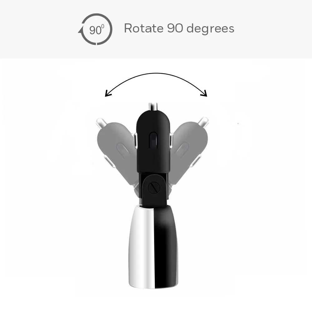 Micro CLA LED Charger w/o cable QC 3.0 + 2.4 Amp 2 x USB - Image 6