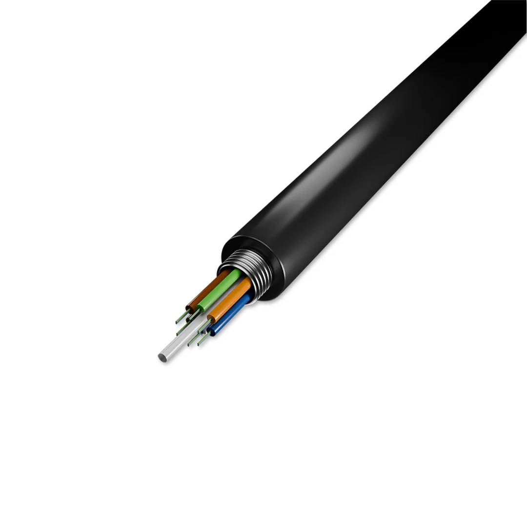 MM OM2 Fiber Cable 24F Multitube Armored HDPE Single Sheath - Image 4