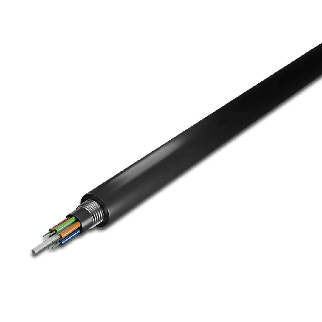 MM  OM3 Fiber Cable 12F Multitube Armored HDPE Double Sheath - Image 3