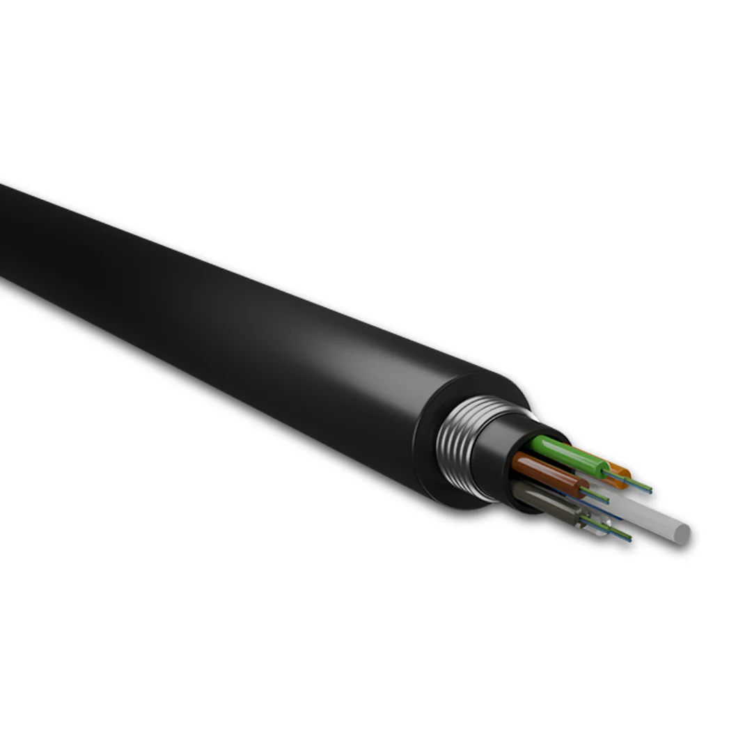MM  OM3 Fiber Cable 12F Multitube Armored HDPE Double Sheath - Image 4