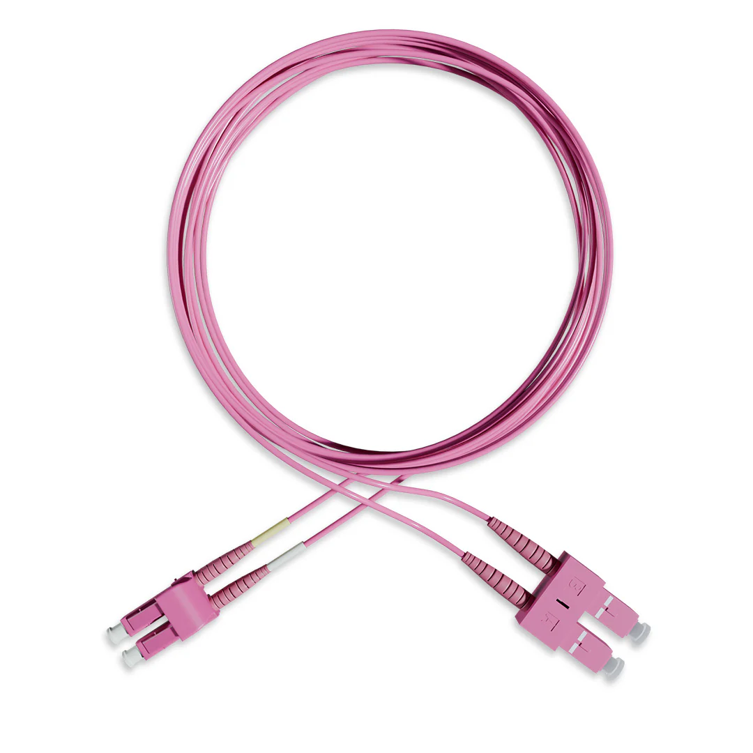 MM OM4 LC-SC Duplex Patch Cord 2 Mtrs - Image 5