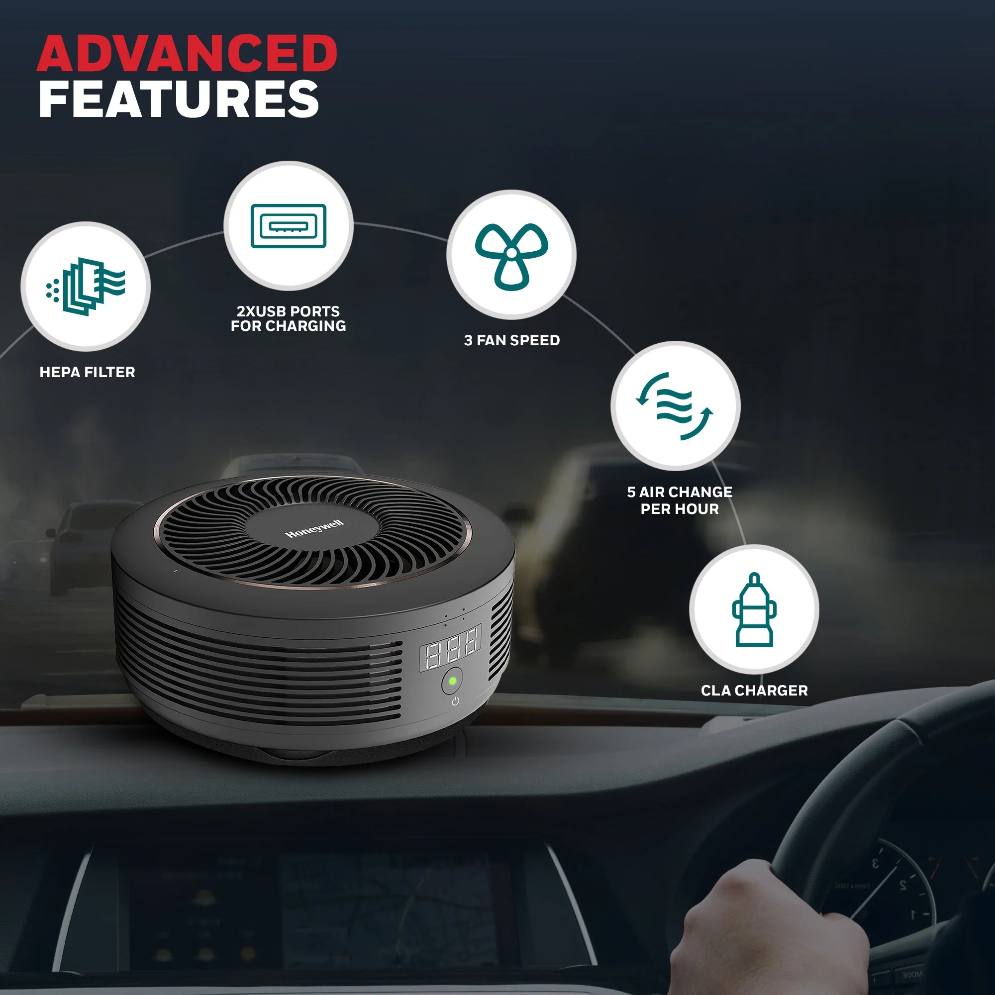 Move Pure 4 Car Air Purifier - Image 6