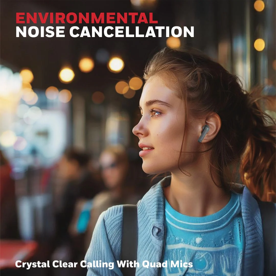 Moxie V1400 Truly Wireless Earbuds-Black - Image 11