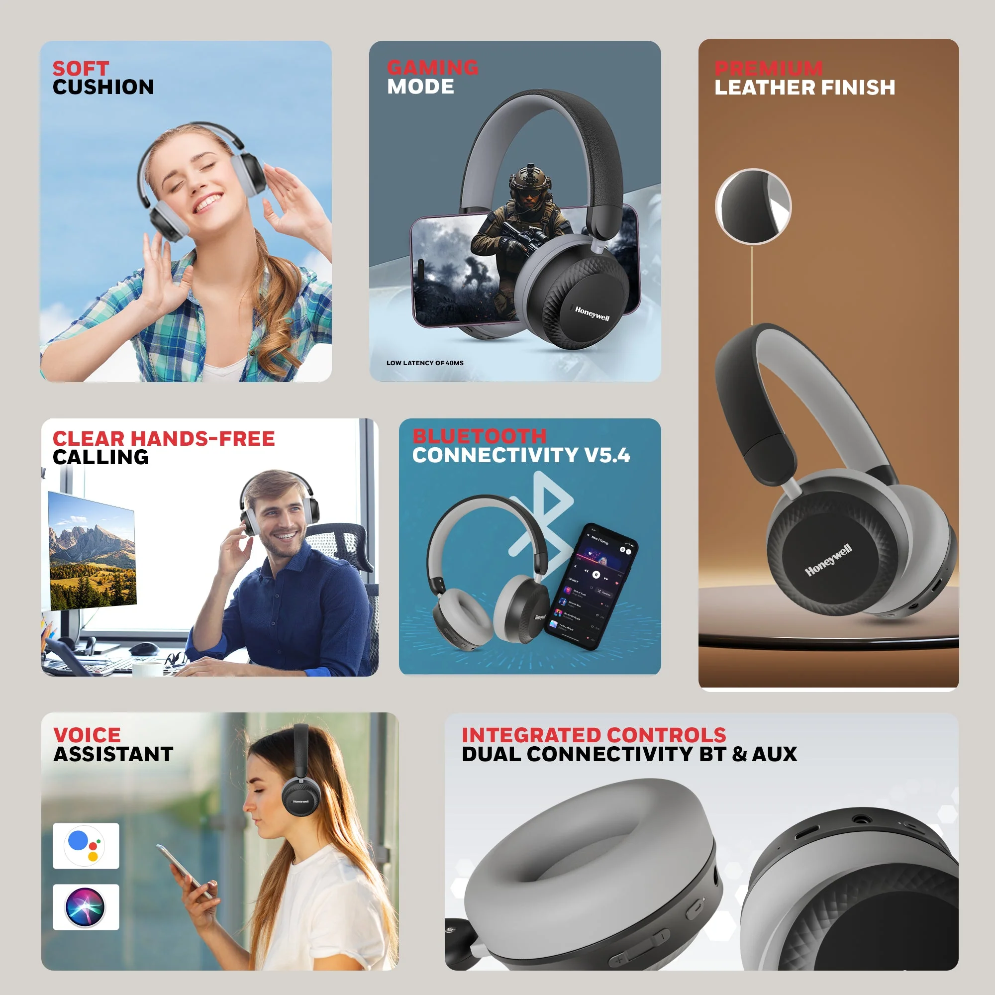 Moxie V20 Bluetooth Headphone-Black - Image 5