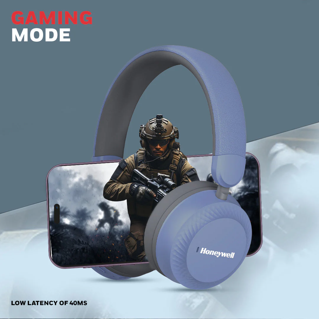 Moxie V20 Bluetooth Headphone-Blue - Image 6