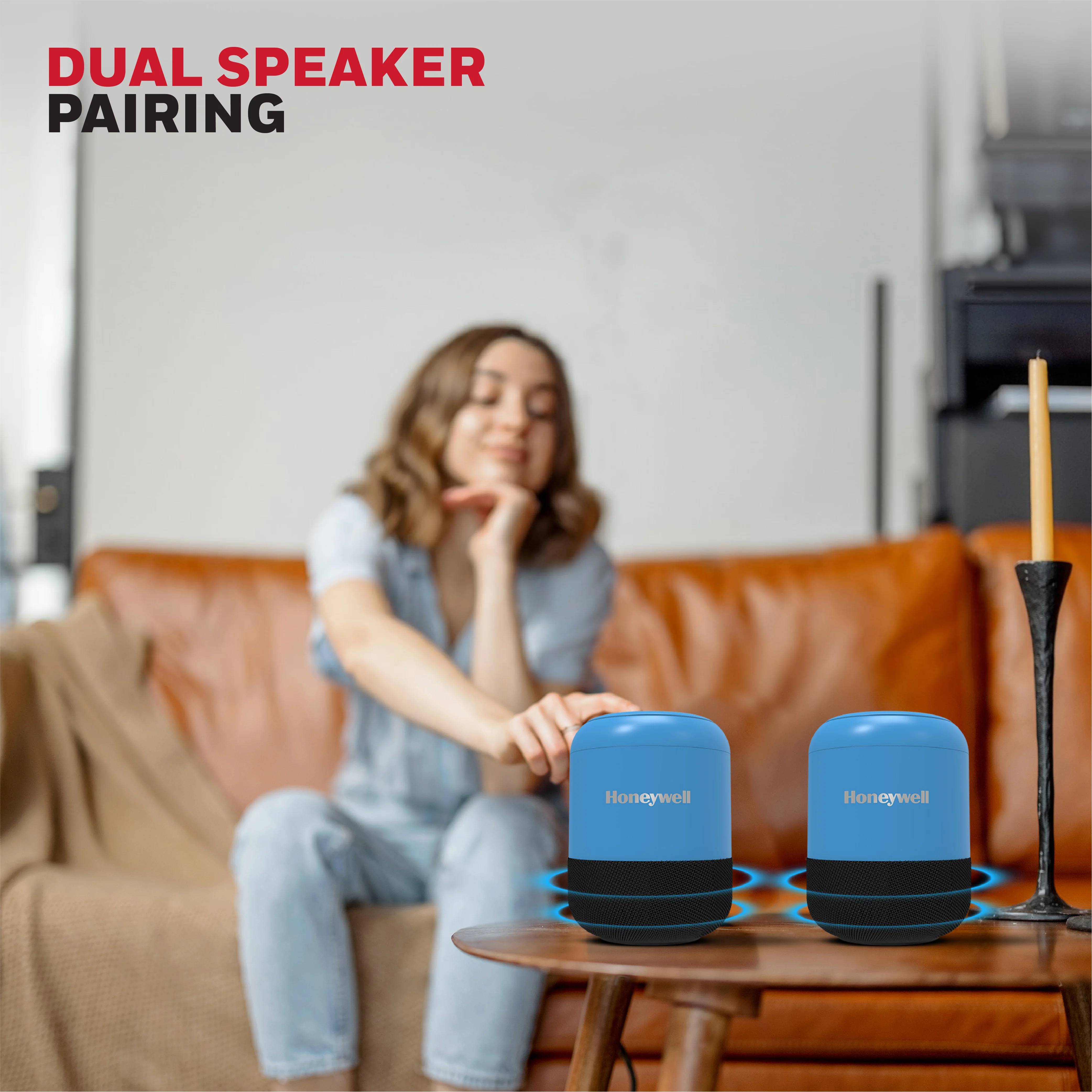 Moxie V200 Bluetooth Speaker - Blue - Image 4