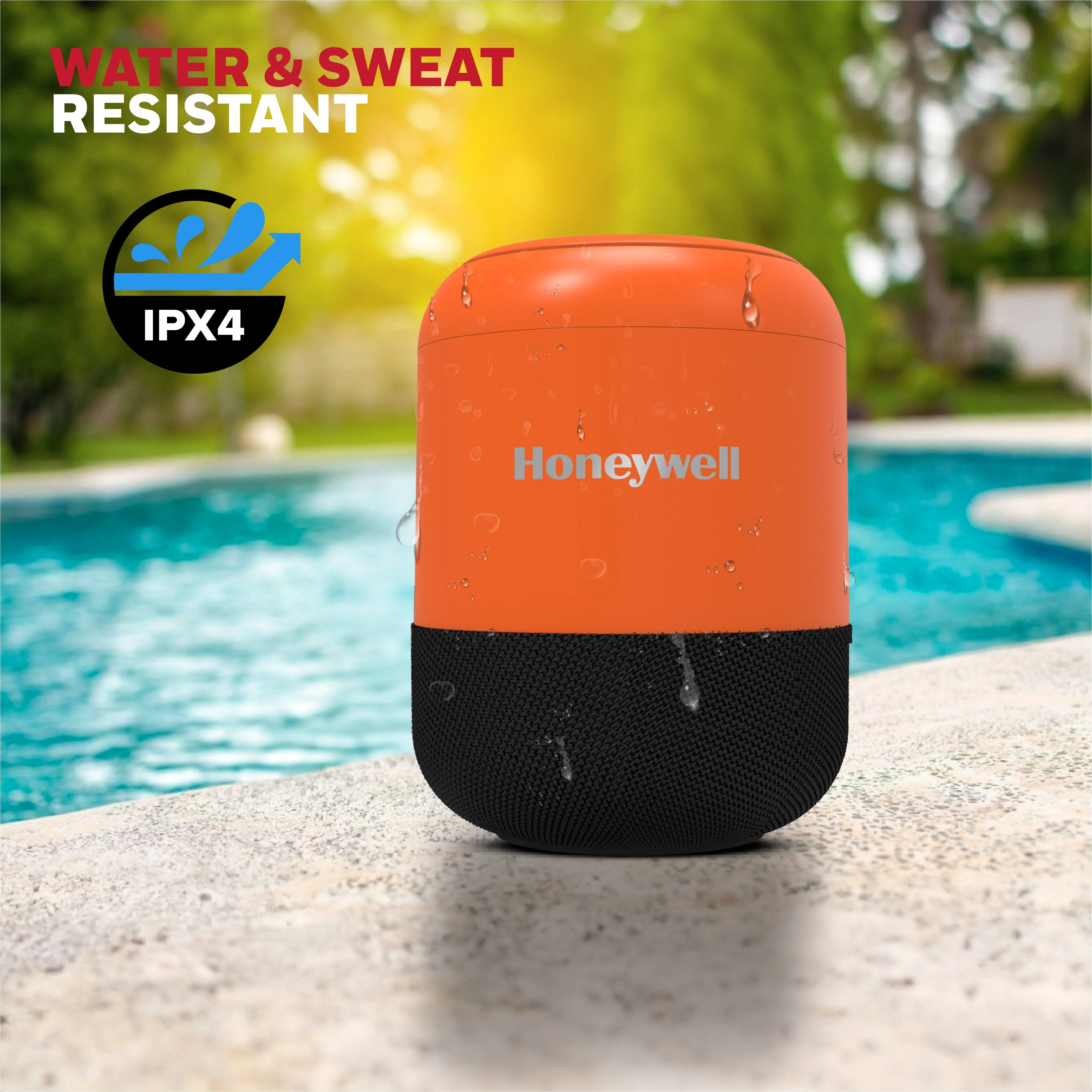 Moxie V200 Bluetooth Speaker - Orange - Image 6