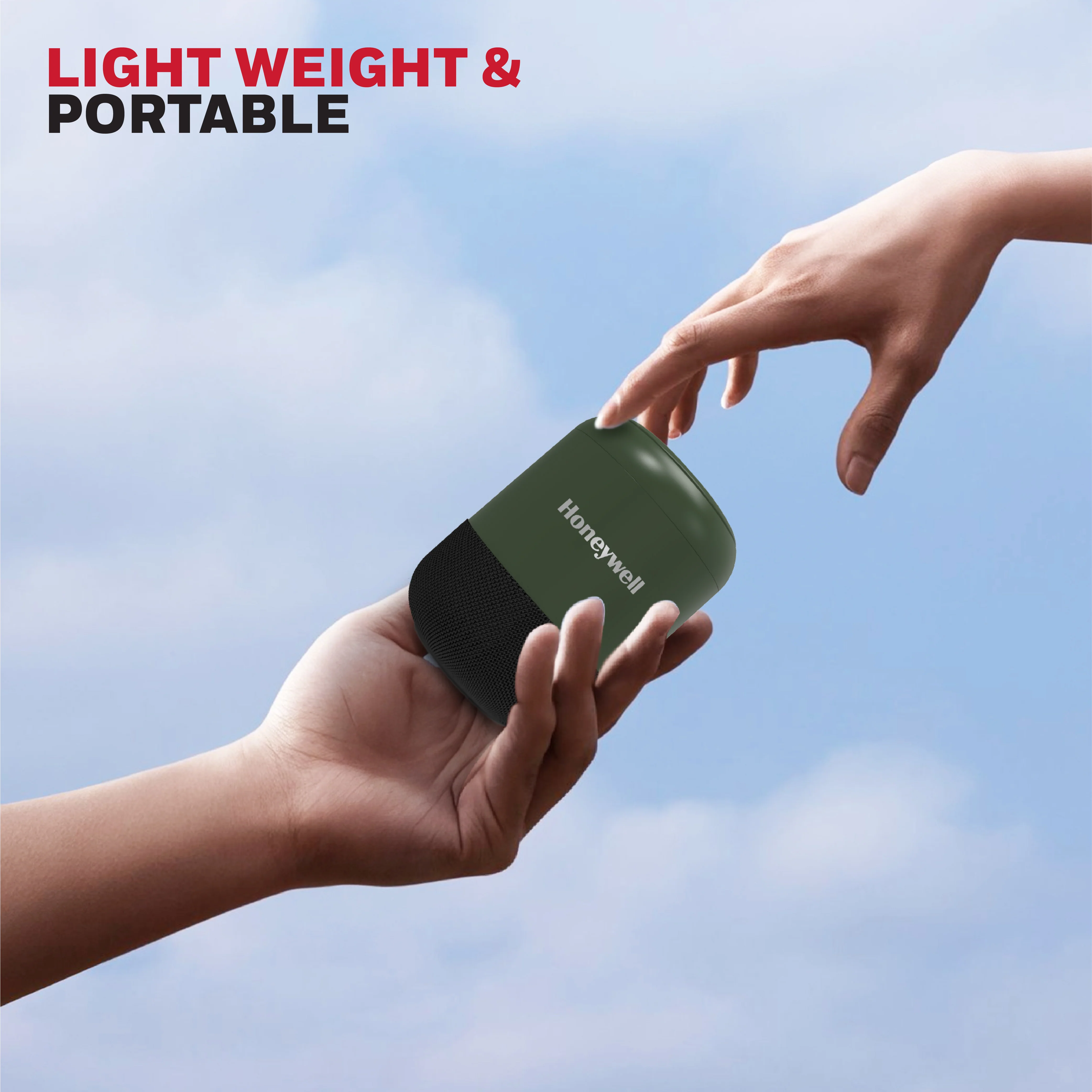 Moxie V200 Bluetooth Speaker - Olive Green - Image 7