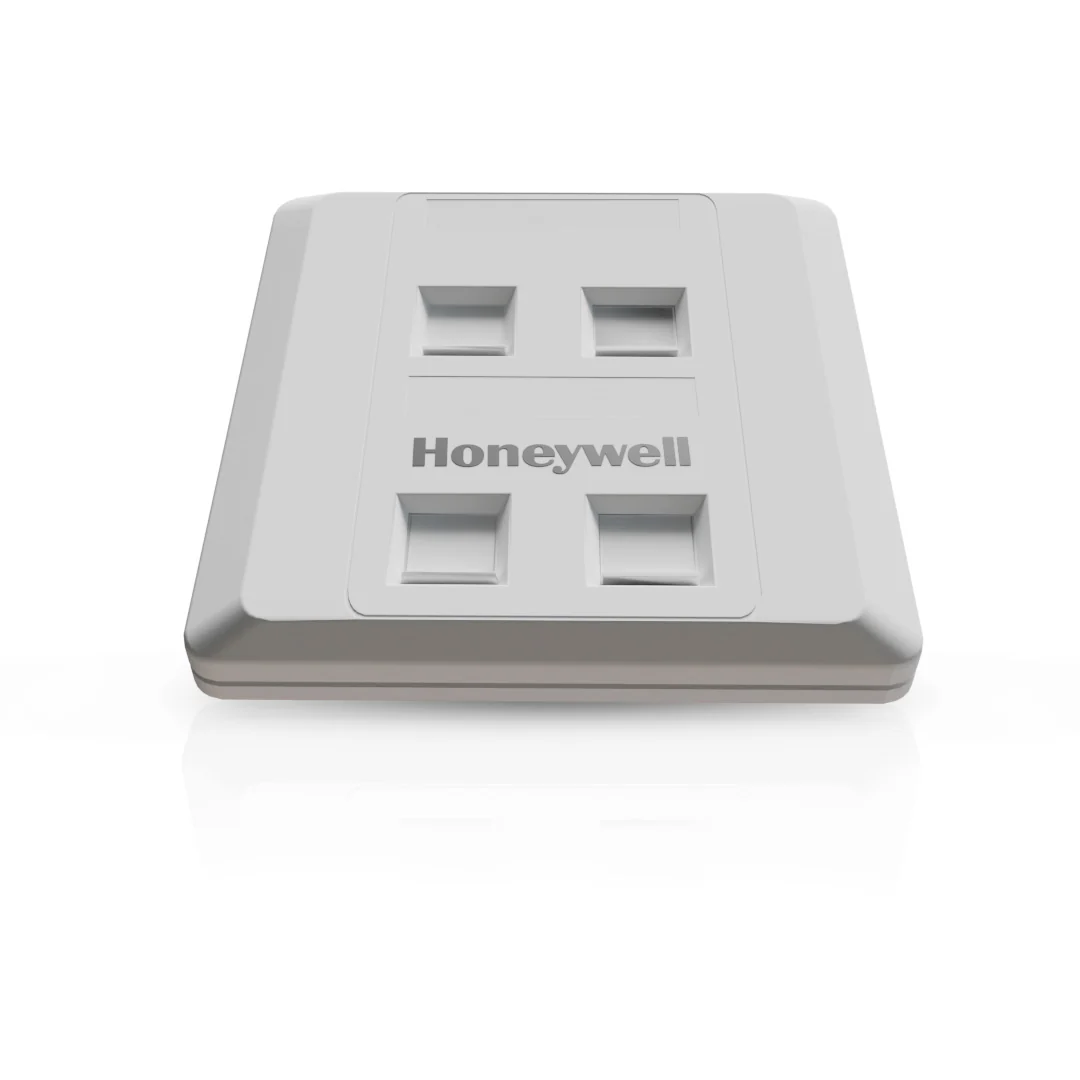 Square Face Plate (86x86) UTP/STP - Quad Port (CS) - Image 4