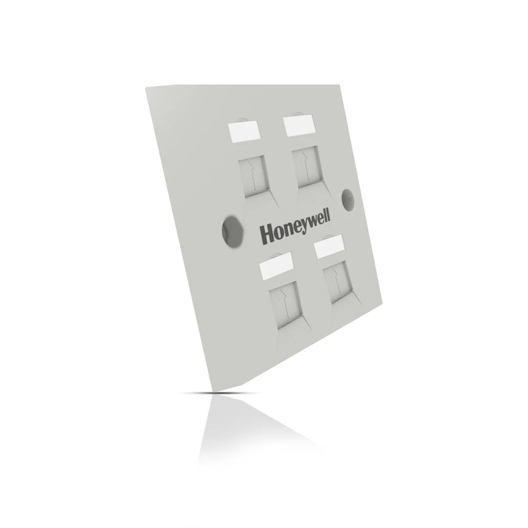 Square Face Plate for Holding Quad Keystone Jack UTP and STP - Image 4