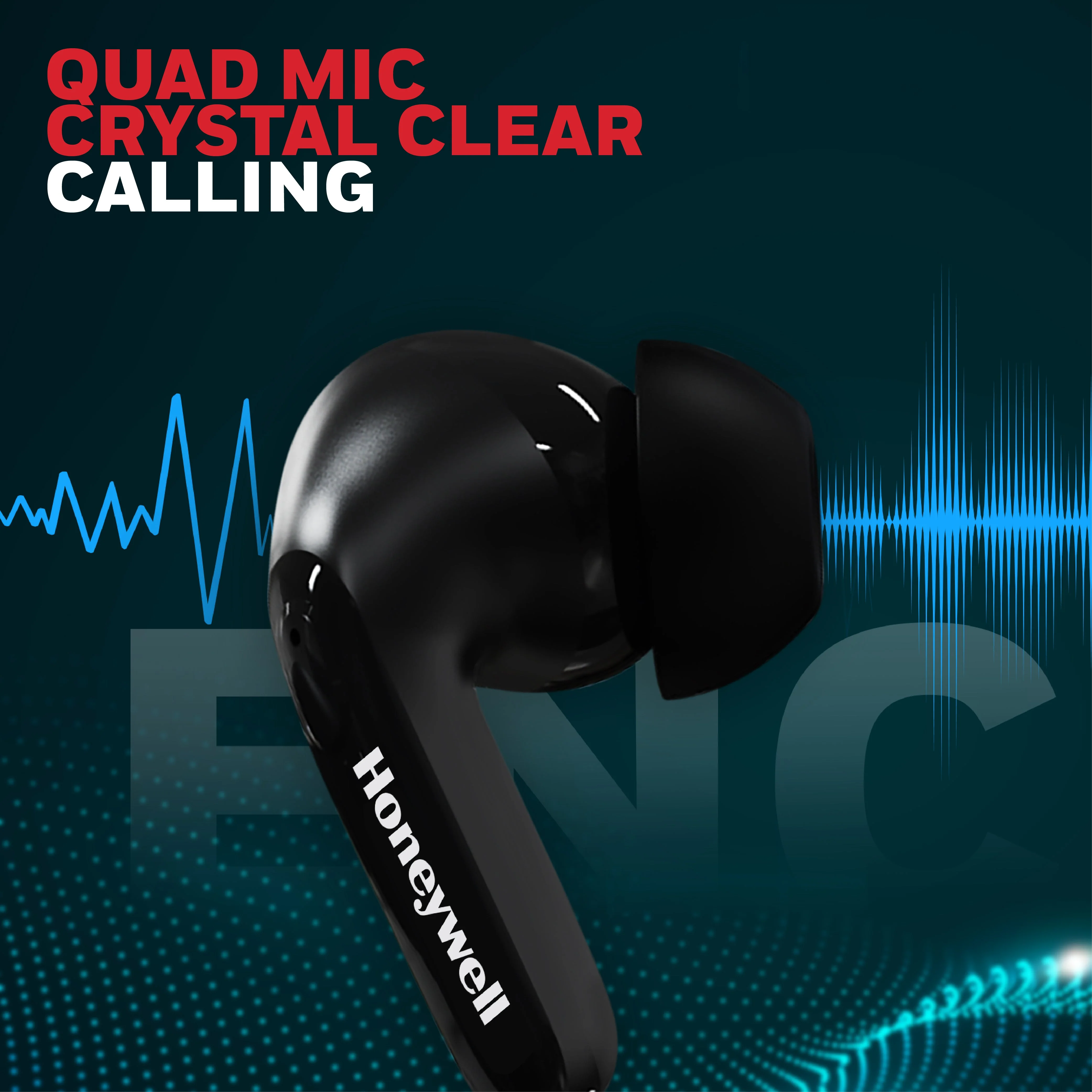 Suono P2100 Truly Wireless Earbuds-Black - Image 3