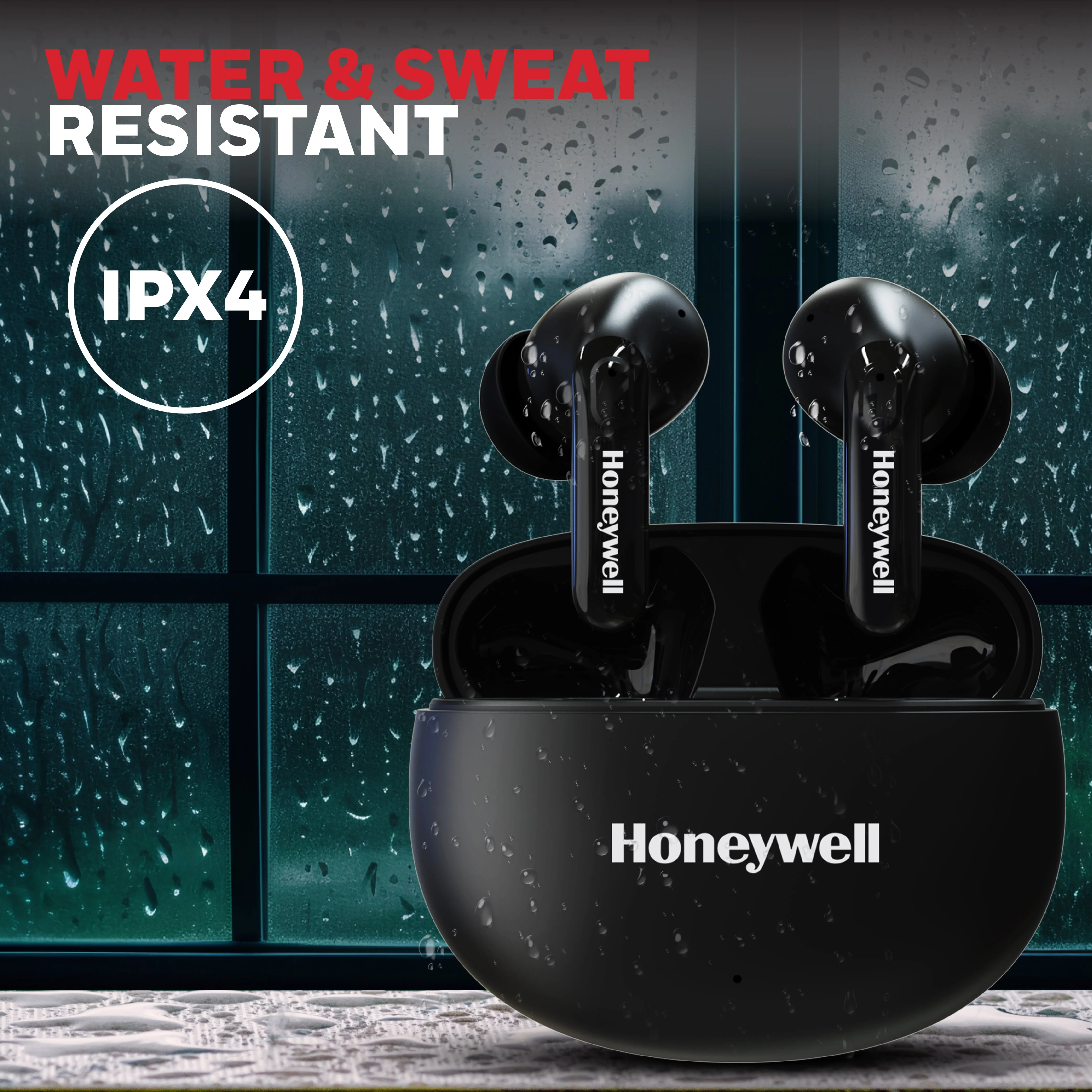 Suono P2100 Truly Wireless Earbuds-Black - Image 7