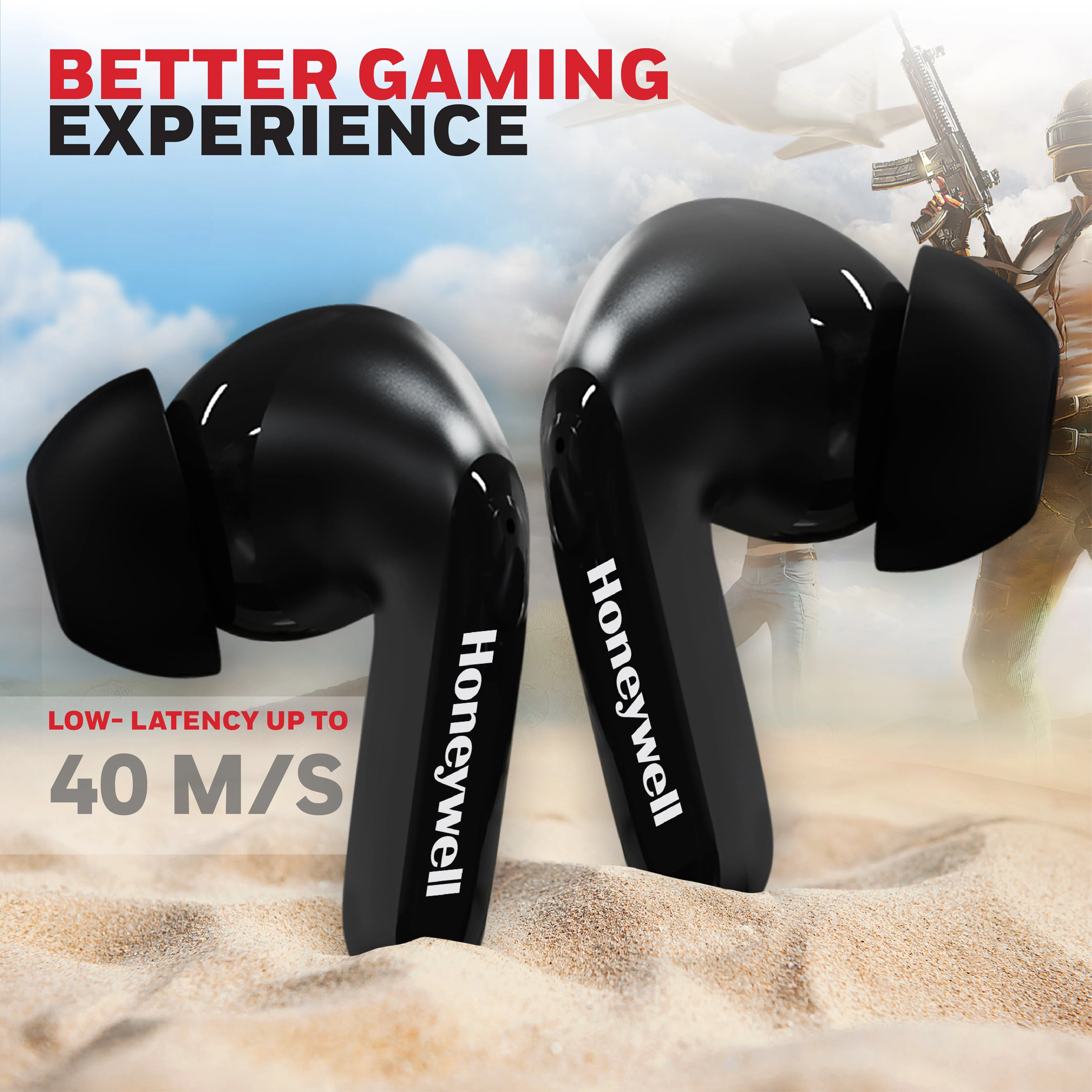 Suono P2100 Truly Wireless Earbuds-Black - Image 8