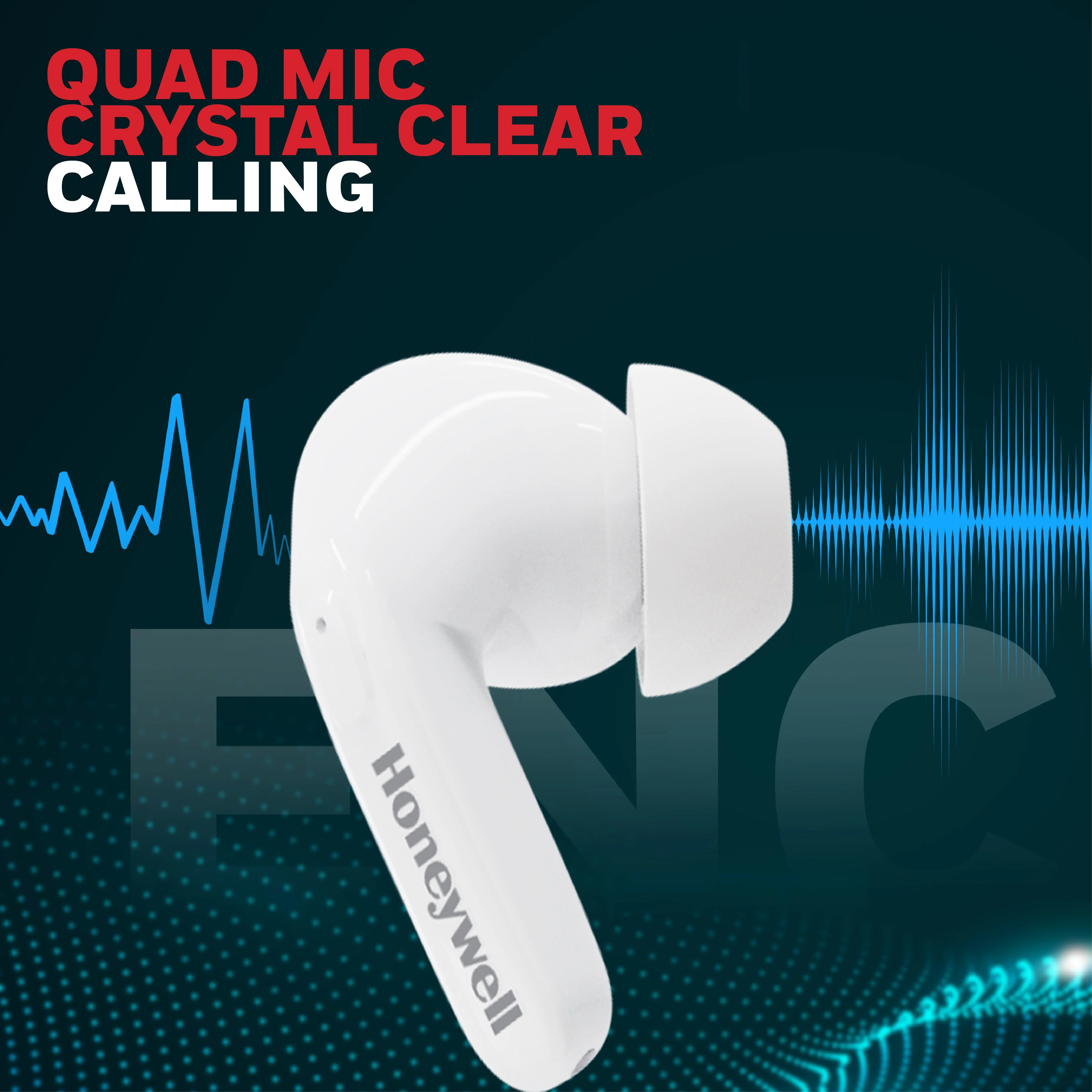 Suono P2100 Truly Wireless Earbuds-White - Image 6