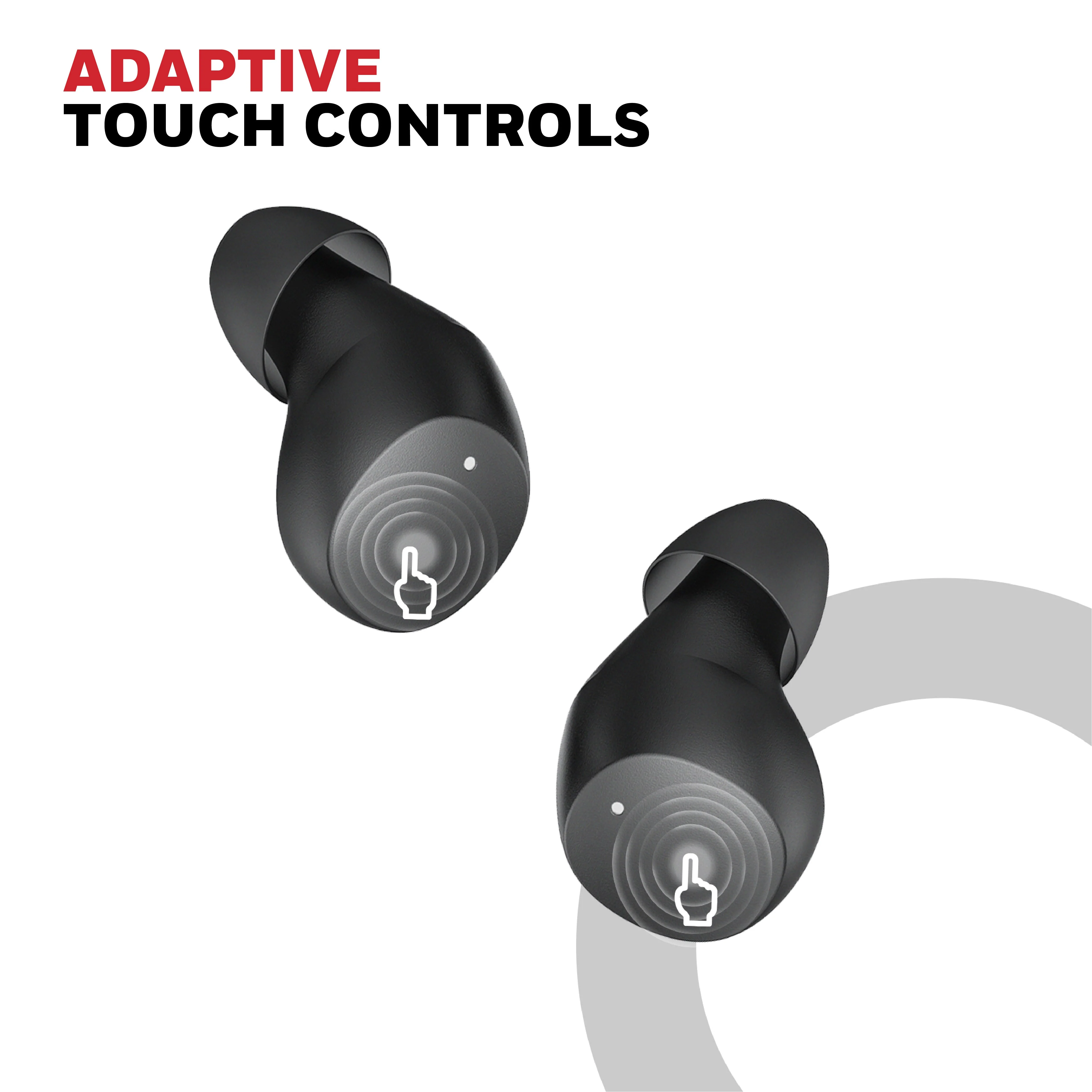 Suono P2200 Truly Wireless Earbuds-Black - Image 4