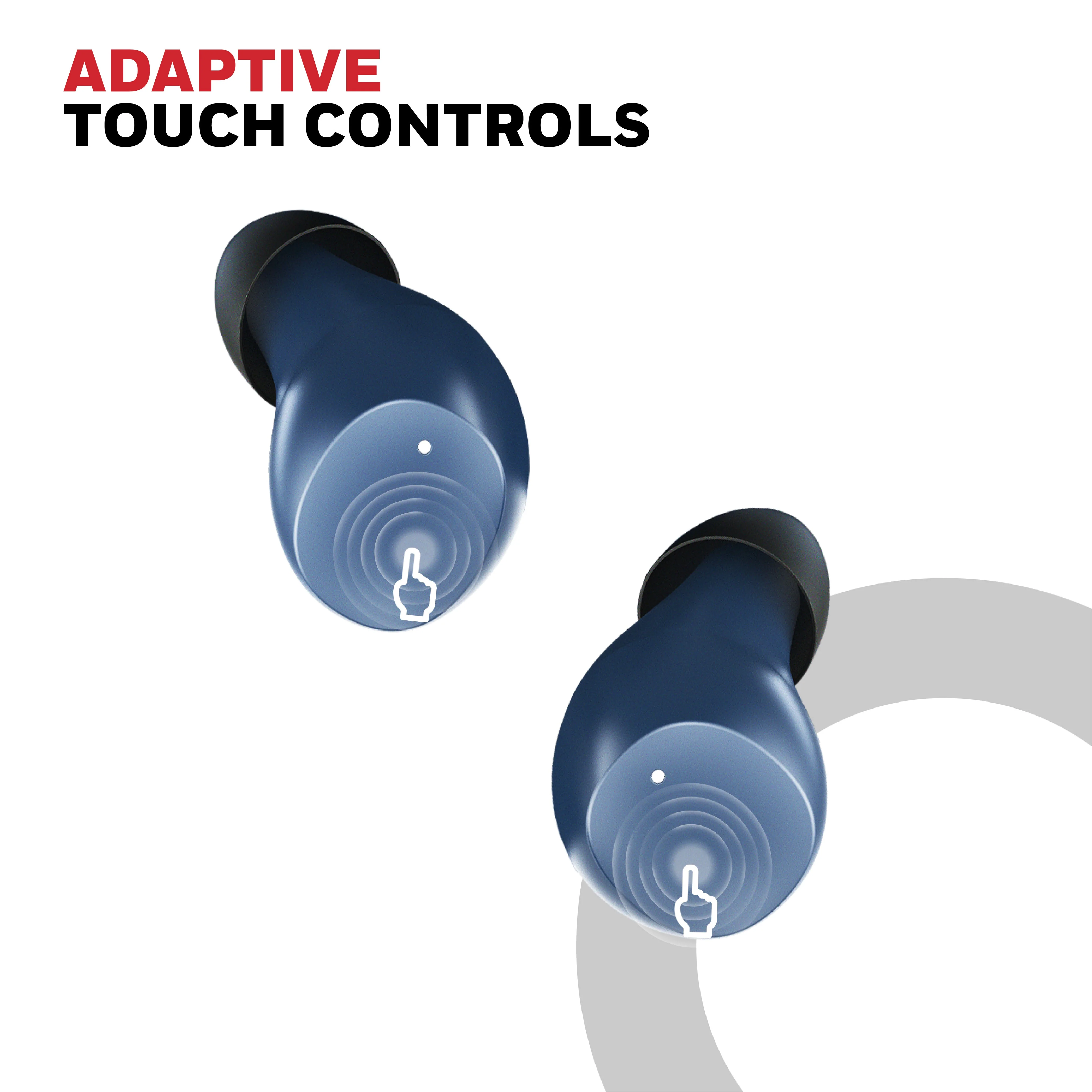 Suono P2200 Truly Wireless Earbuds-Blue - Image 4