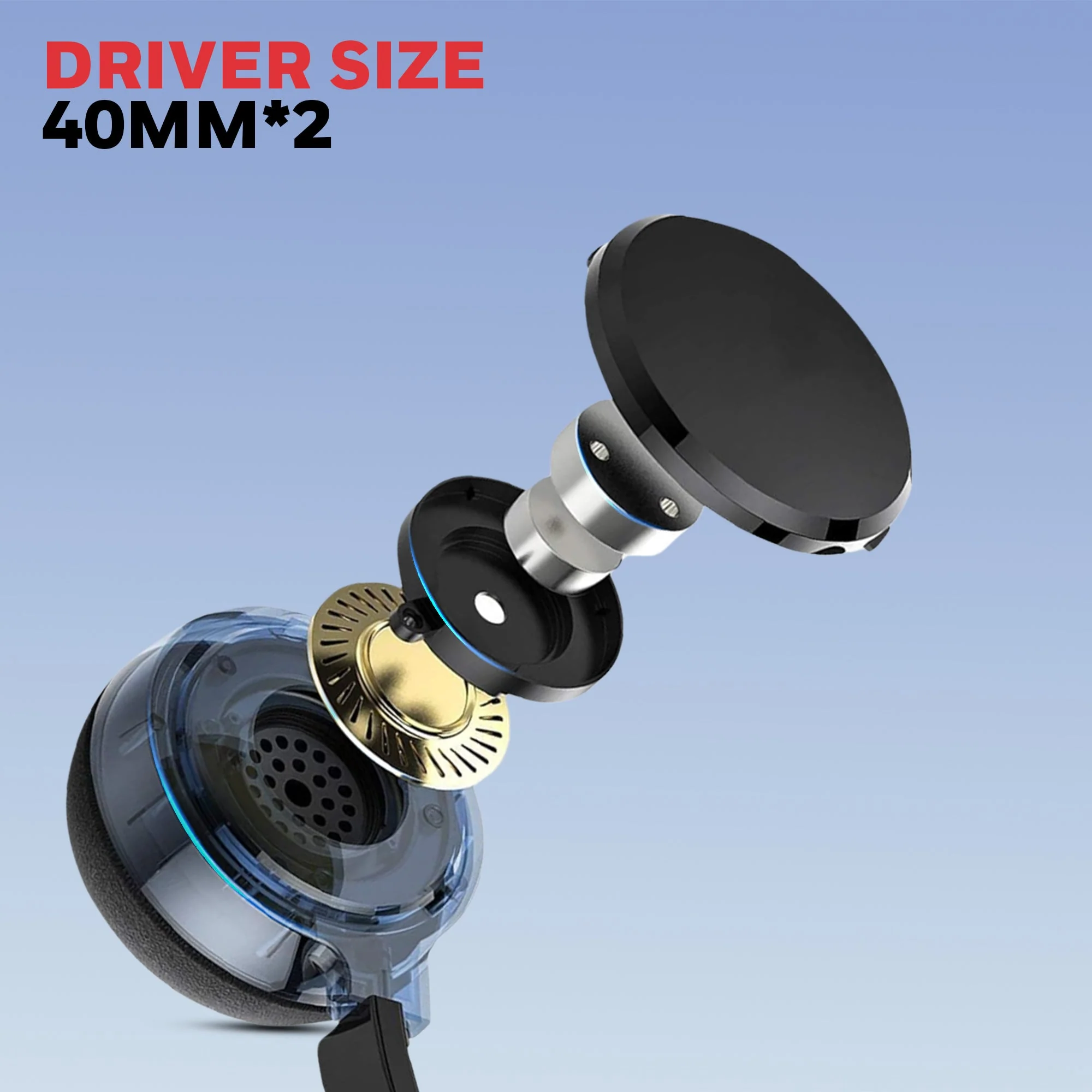 Suono P40 Wired Headphones - Image 5