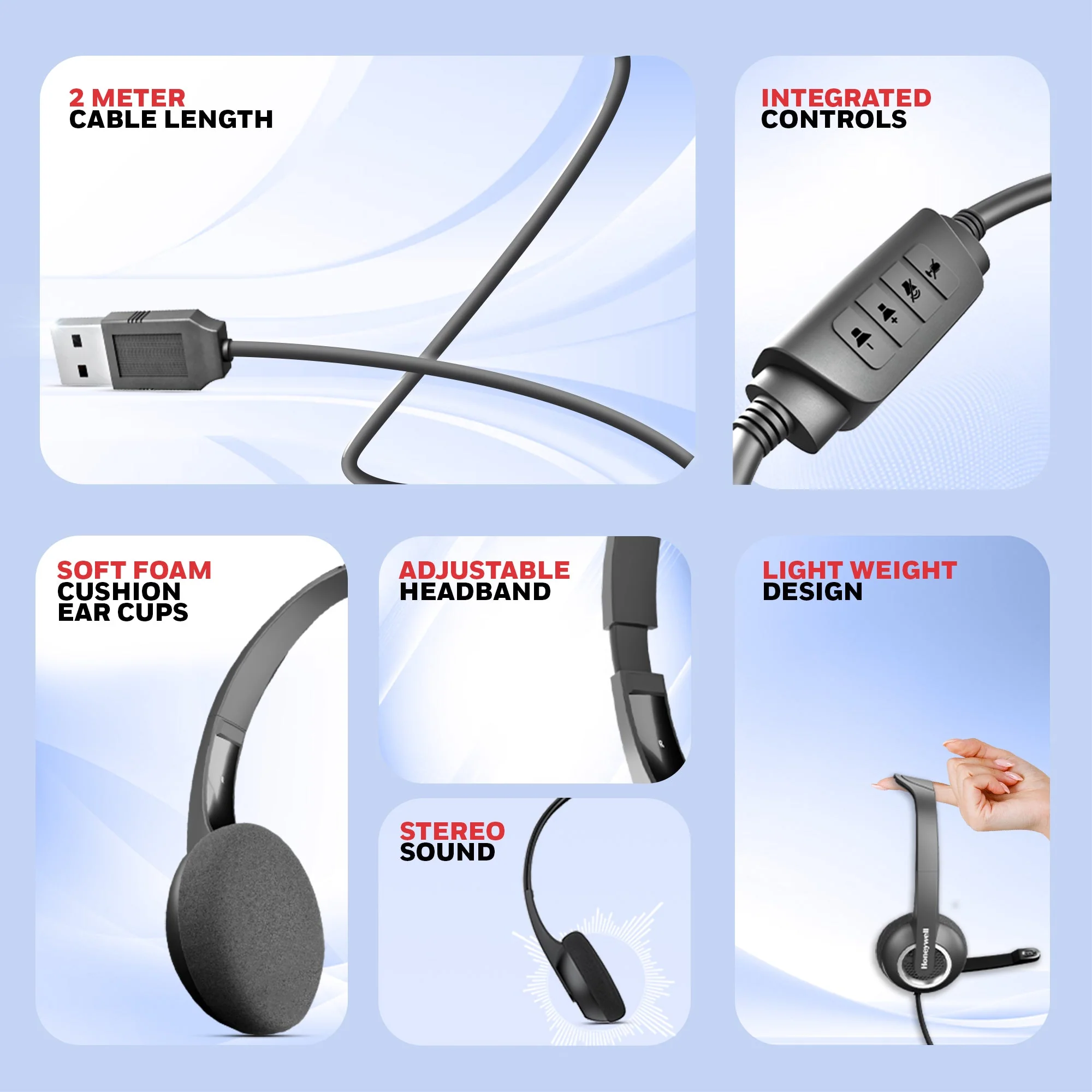 Suono P40 Wired Headphones - Image 6