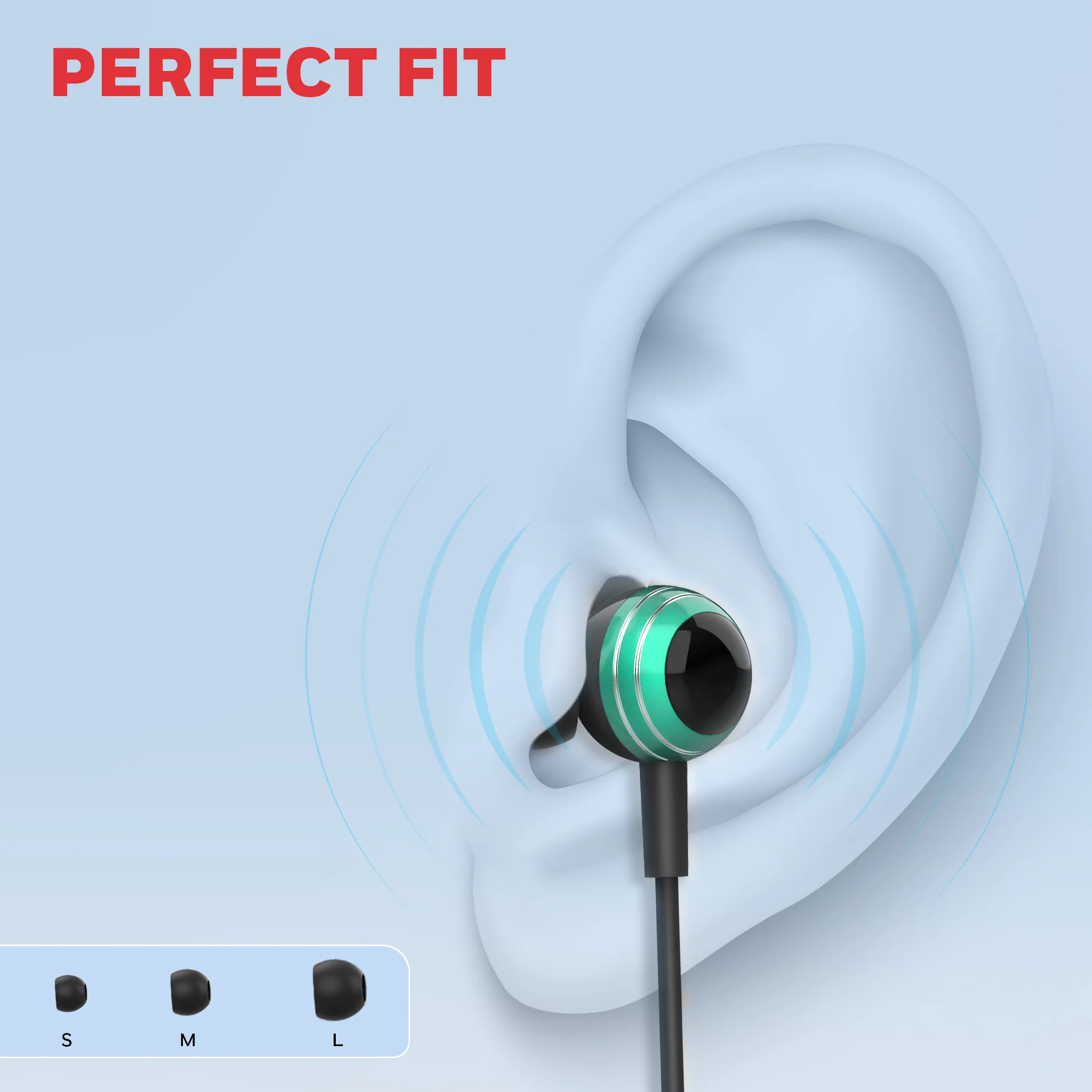 Suono P70 Wired Earphones - Image 7
